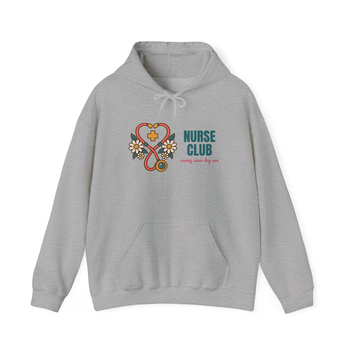 Nurse Club Caring Since Day One Hoodie, Vintage Nurse Club Hoodie