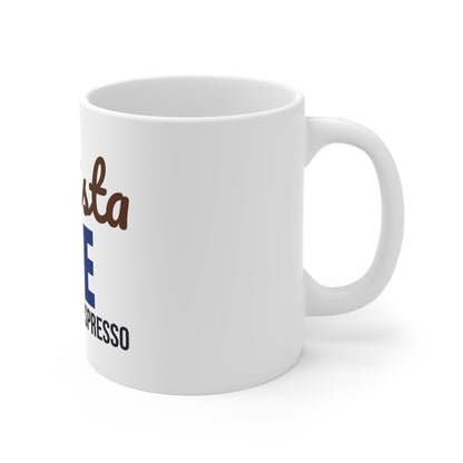 Barista Life Powered by Espresso Mug