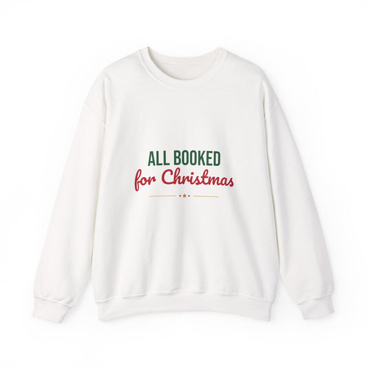 All Booked for Christmas Sweatshirt