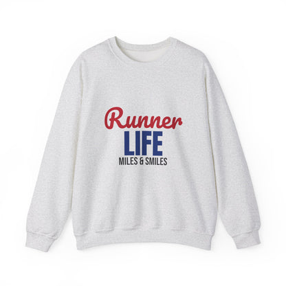 Runner Life Miles and Smiles Sweatshirt