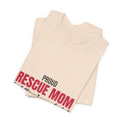 Rescue Mom Best Thing I Ever Adopted Shirt, Rescue Mom T-Shirt, Rescue Lover Gift