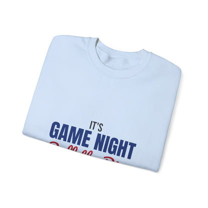 It's Game Night Roll the Dice Sweatshirt, Game Night Crewneck Sweatshirt
