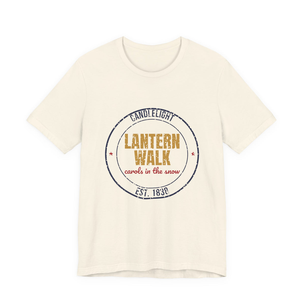 Candlelight Lantern Walk Est. 1838 Shirt, Vintage Christmas T-Shirt, Vintage Christmas Gift