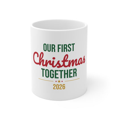 Our First Christmas Together 2026 Mug