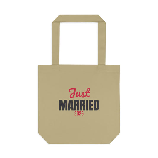 Just Married 2026 Tote Bag