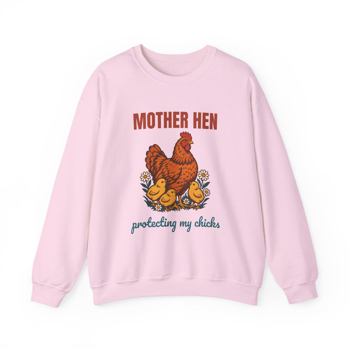 Mother Hen Protecting My Chicks Sweatshirt, Vintage Mother Hen Crewneck