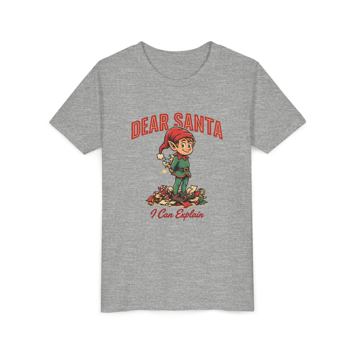 Dear Santa I Can Explain Kids Shirt, Funny Christmas Youth Tee