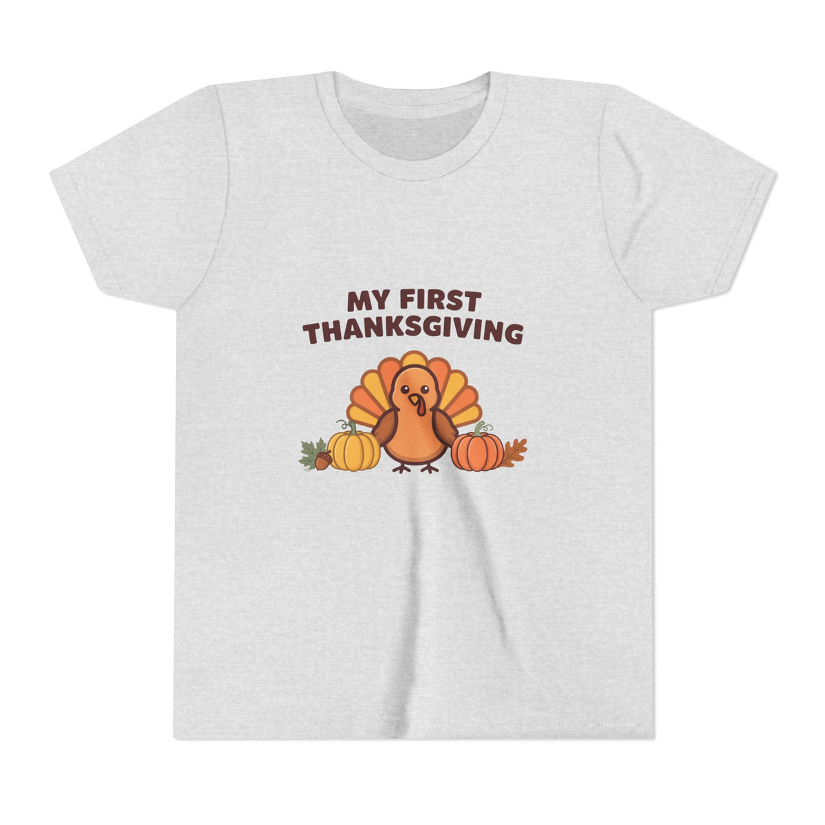 My First Thanksgiving Kids Shirt, Kids Thanksgiving Shirt, Youth Tee
