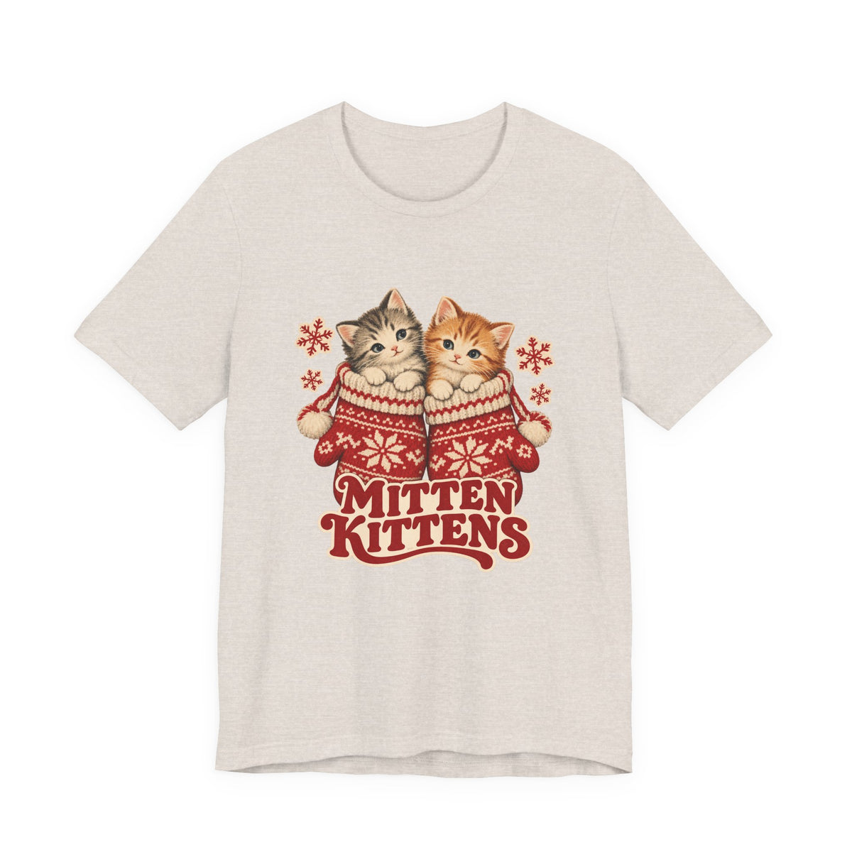 Mitten Kittens Cute Winter Cats Shirt, Winter Kittens T-Shirt, Winter Kittens Gift