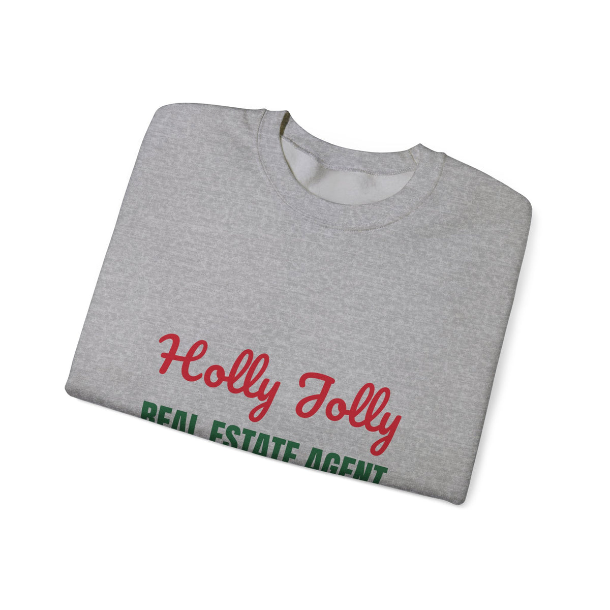 Holly Jolly Real Estate Agent Sweatshirt, Real Estate Agent Christmas Crewneck, Real Estate Agent Gift