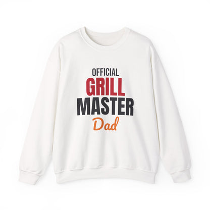 Official Grill Master Dad Sweatshirt
