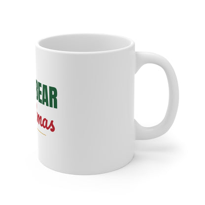 Mama Bear Christmas Mug, Mom Christmas Coffee Mug 11oz