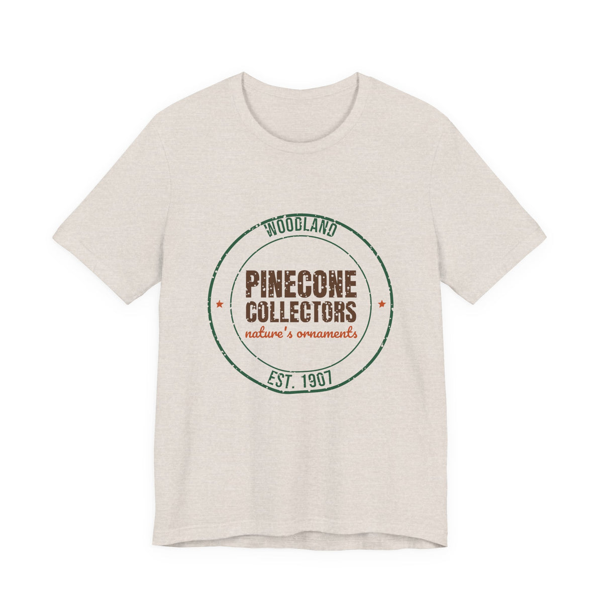 Woodland Pinecone Collectors Est. 1907 Shirt, Vintage Winter T-Shirt, Vintage Winter Gift