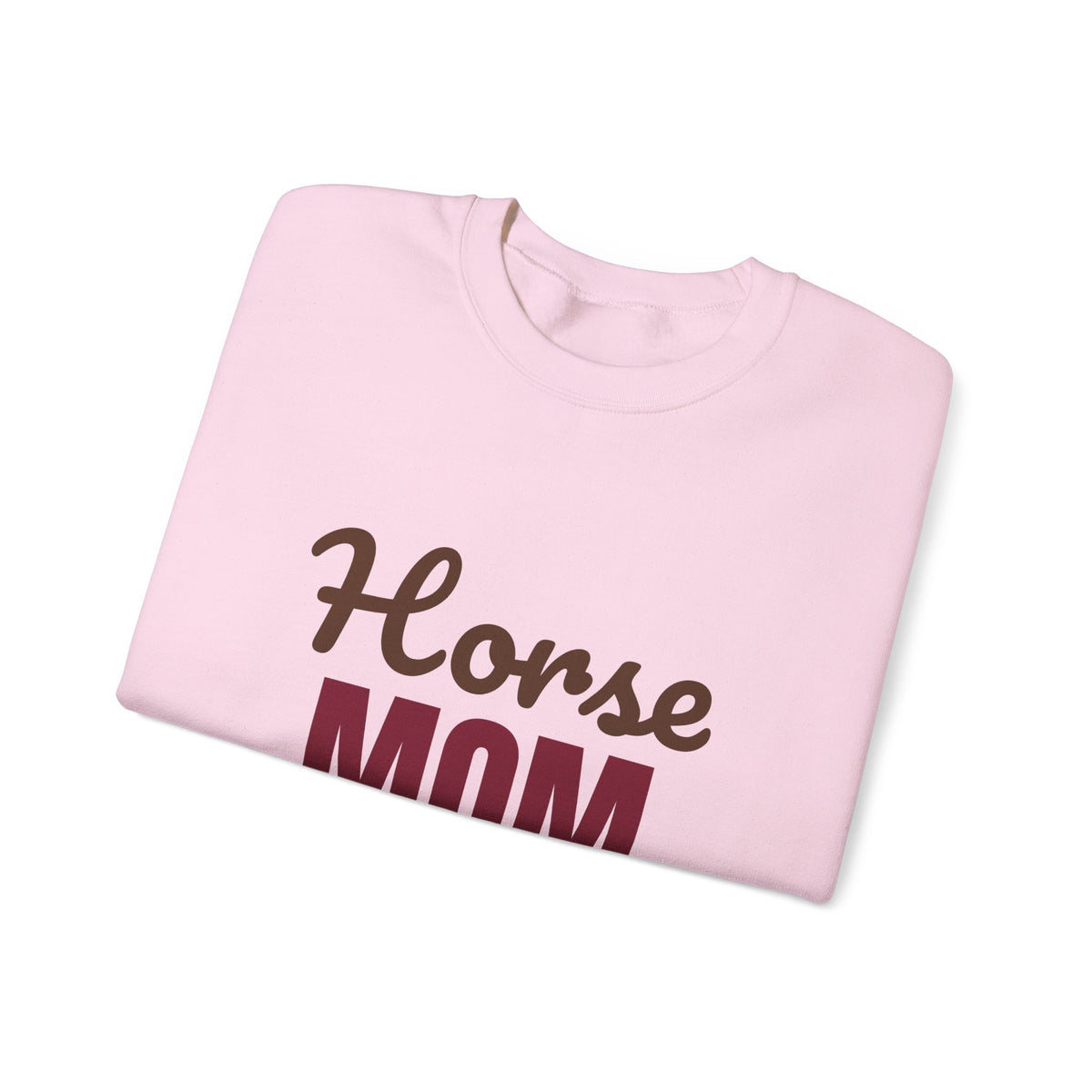 Horse Mom Barn Hair Don't Care Sweatshirt, Horse Mom Crewneck