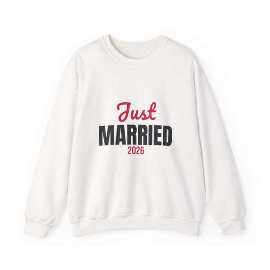 Just Married 2026 Sweatshirt