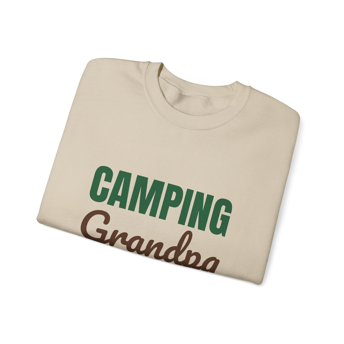 Camping Grandpa Sweatshirt, Camping Grandpa Crewneck