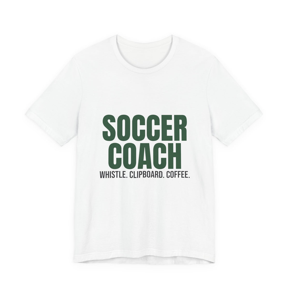 Soccer Coach Whistle Clipboard Coffee Shirt, Soccer Coach T-Shirt, Soccer Coach Gift