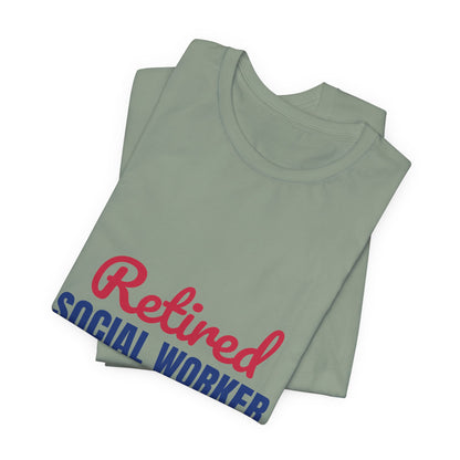 Retired Social Worker Case Closed Shirt, Social Worker Retirement T-Shirt, Retired Social Worker Gift