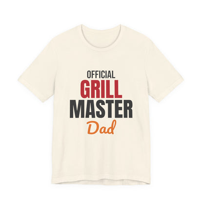 Official Grill Master Dad Shirt