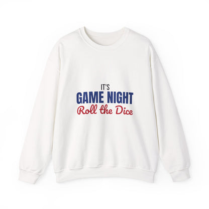 It's Game Night Roll the Dice Sweatshirt