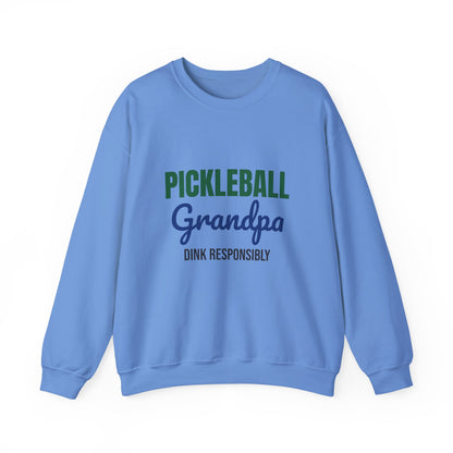Pickleball Grandpa Dink Responsibly Sweatshirt, Pickleball Grandpa Crewneck