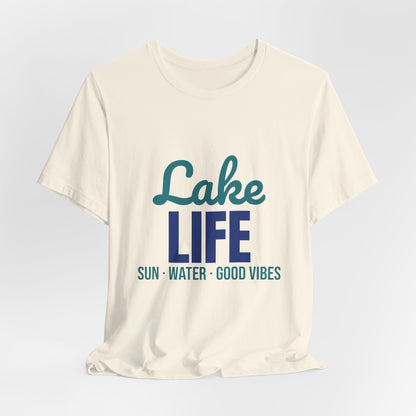 Lake Life Sun Water Good Vibes Shirt, Lake Life T-Shirt, Lake House Gift