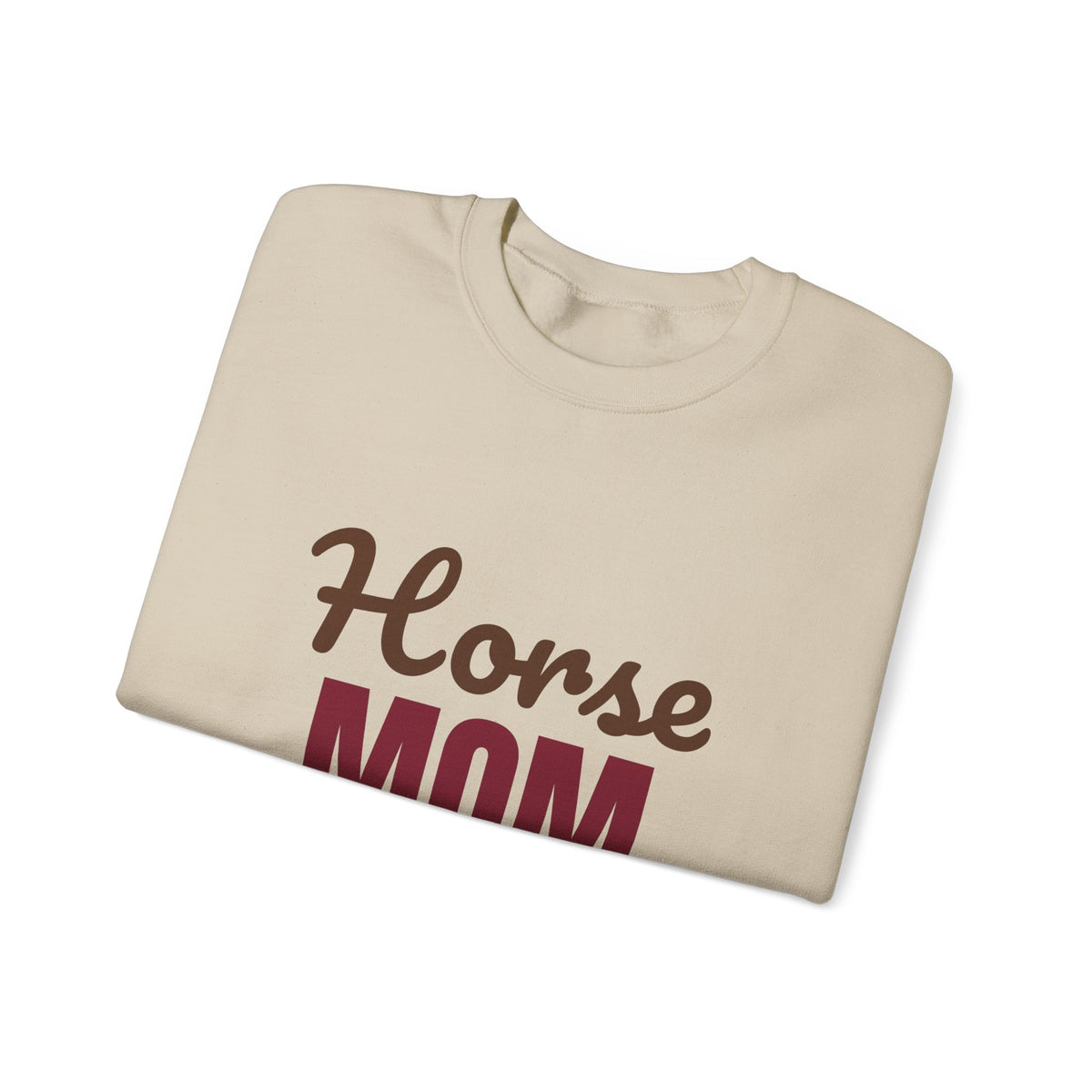 Horse Mom Barn Hair Don't Care Sweatshirt, Horse Mom Crewneck