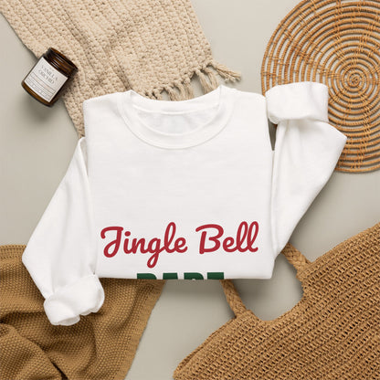 Jingle Bell Babe Sweatshirt, Womens Christmas Crewneck