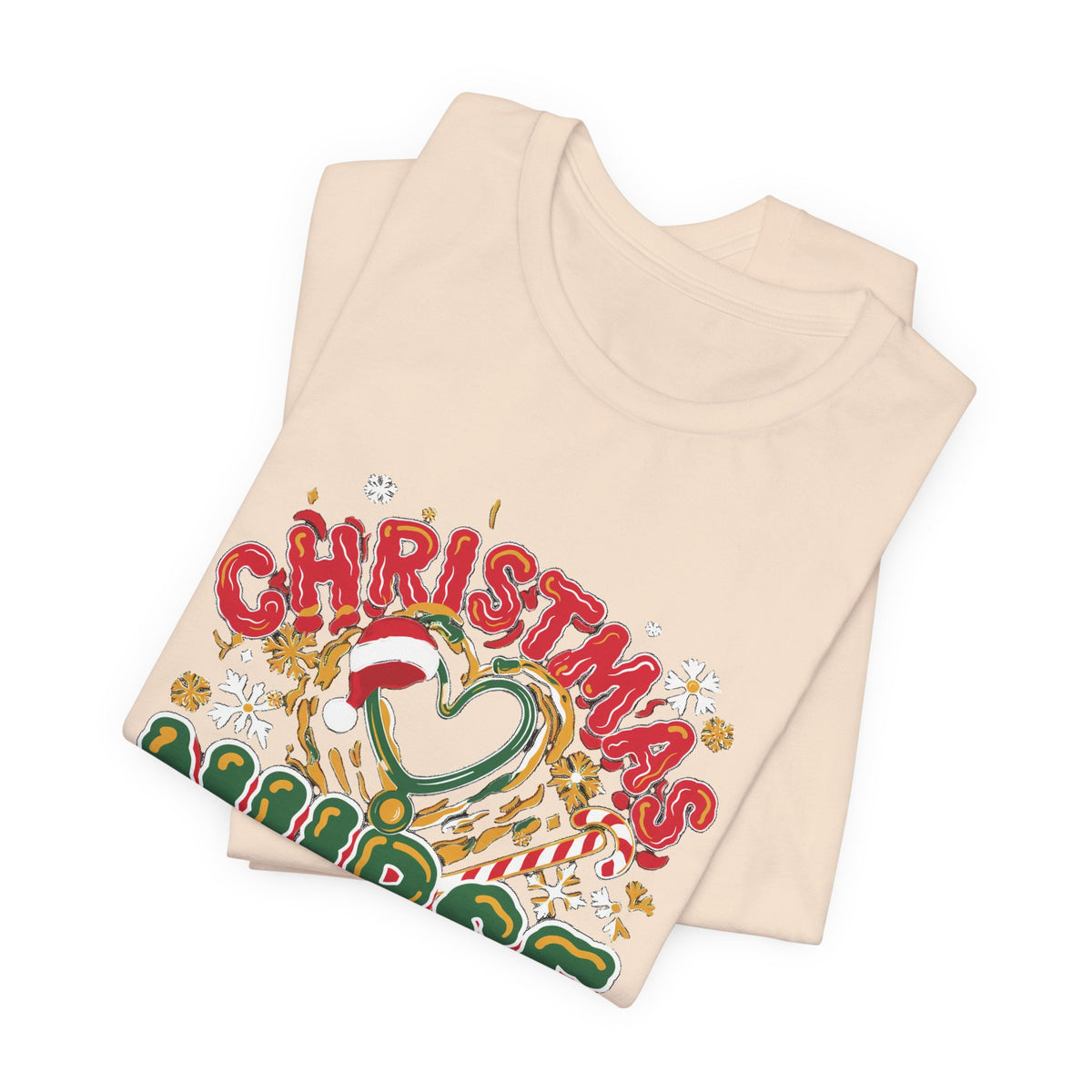 Christmas Nurse Crew Shirt, Retro Nurse Christmas T-Shirt, Holiday Gift for Nurses