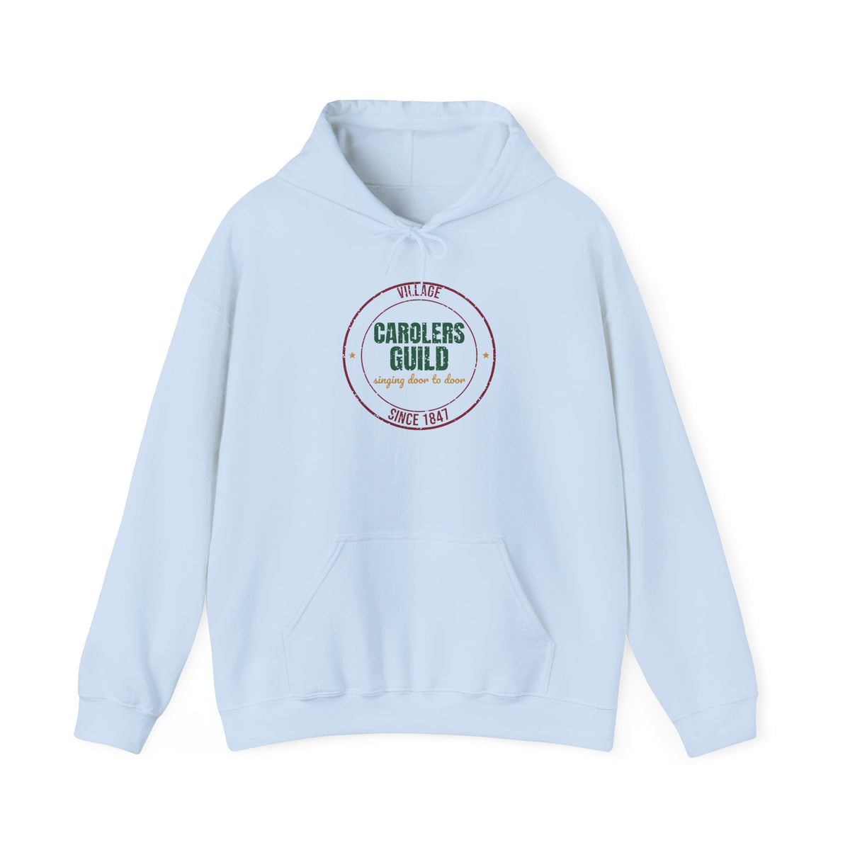 Village Carolers Guild Since 1847 Hoodie, Vintage Christmas Hoodie