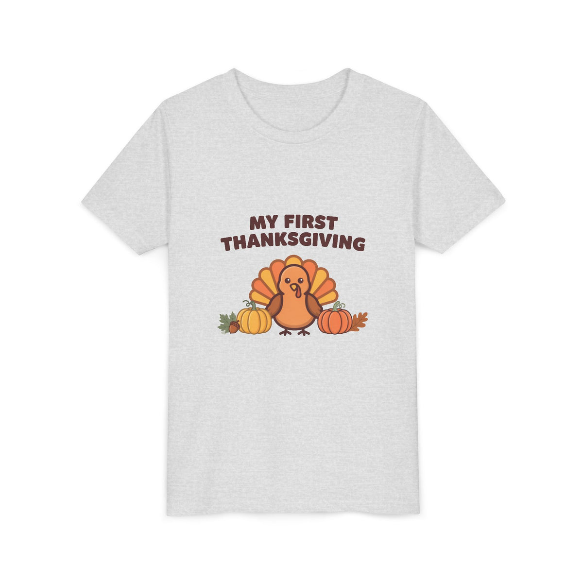 My First Thanksgiving Kids Shirt, Kids Thanksgiving Shirt, Youth Tee
