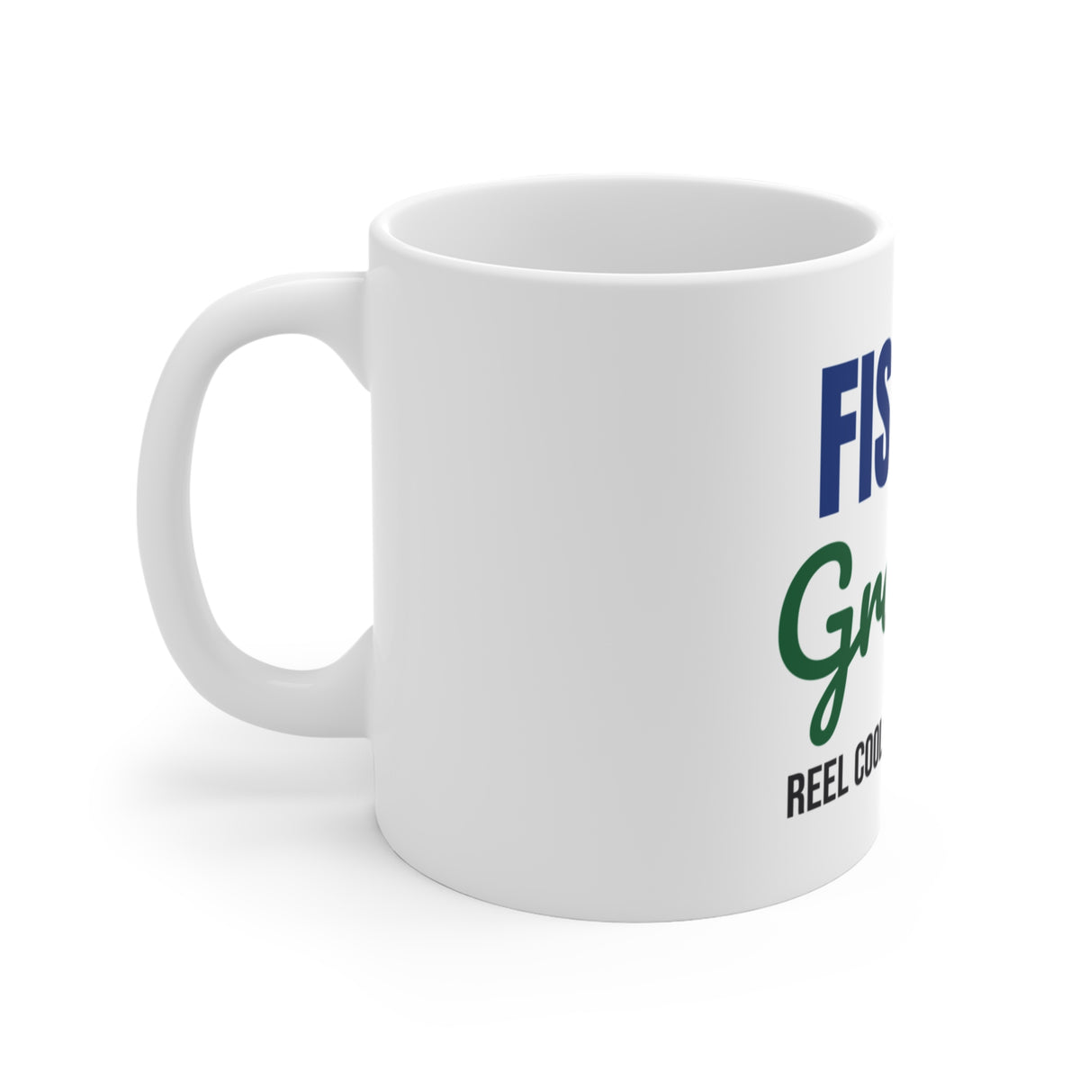Fishing Grandpa Reel Cool Mug