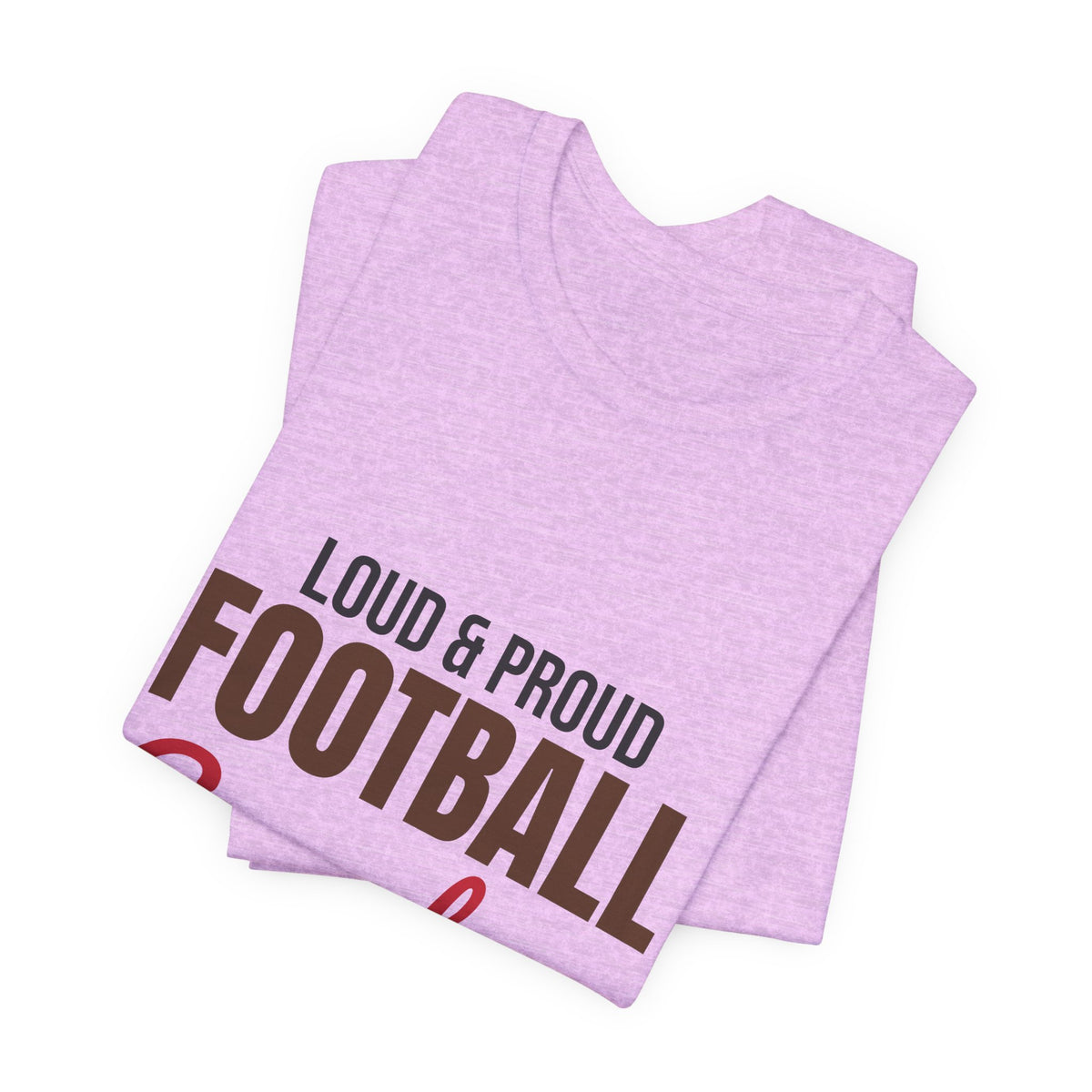Loud and Proud Football Grandma Shirt, Football Grandma T-Shirt, Game Day Tee