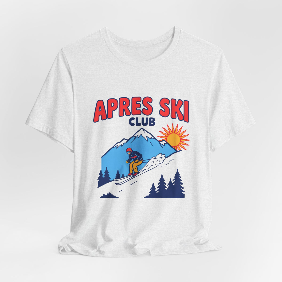 Apres Ski Club Shirt, Retro Ski T-Shirt, Skiing Tee