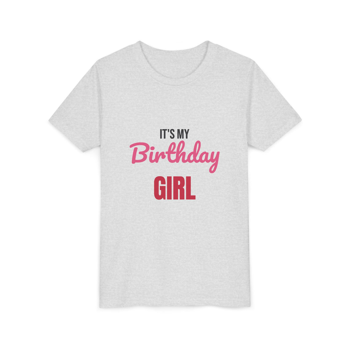 It's My Birthday Girl Kids Shirt, Girls Birthday T-Shirt