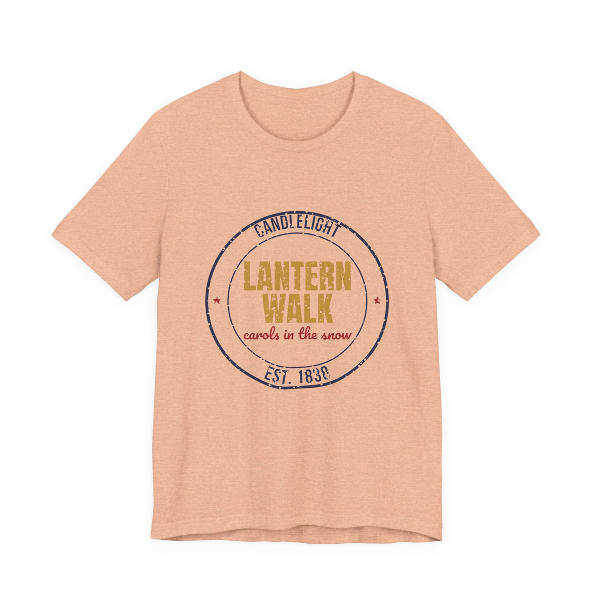 Candlelight Lantern Walk Est. 1838 Shirt, Vintage Christmas T-Shirt, Vintage Christmas Gift