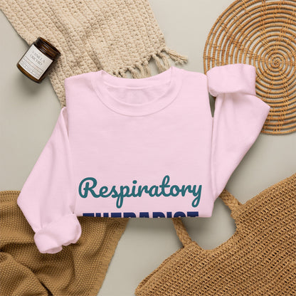 Respiratory Therapist Helping You Breathe Easy Sweatshirt, RT Crewneck Sweatshirt, Respiratory Therapy