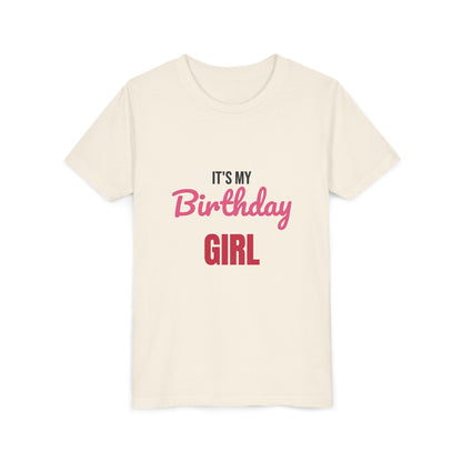 It's My Birthday Girl Kids Shirt, Girls Birthday T-Shirt