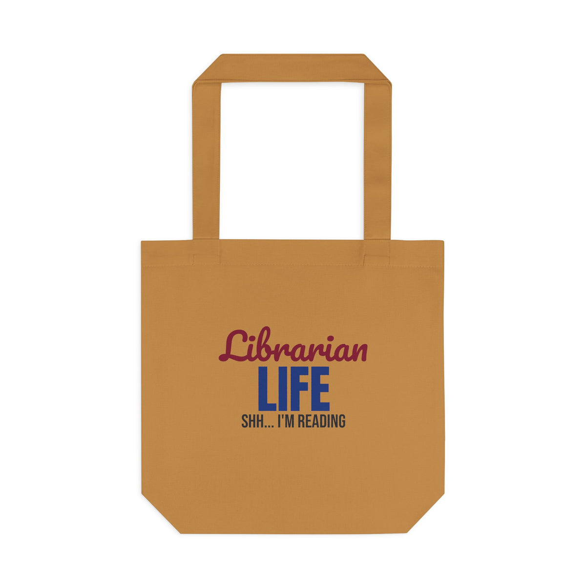 Librarian Life Shh I'm Reading Tote Bag
