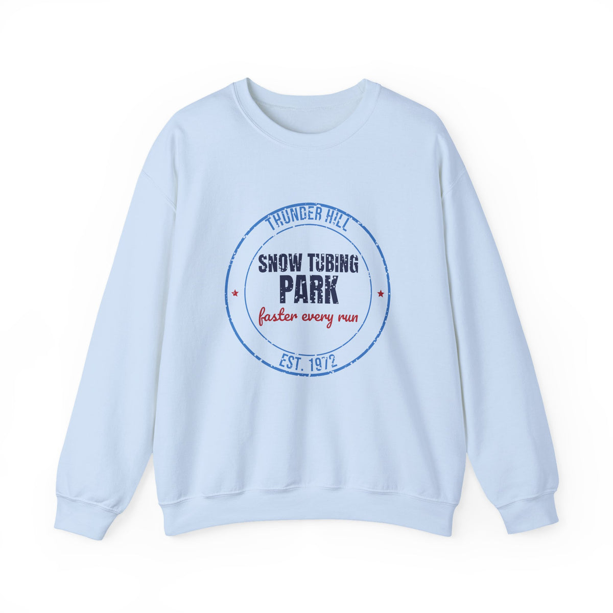 Thunder Hill Snow Tubing Park Est. 1972 Sweatshirt, Vintage Winter Crewneck Sweatshirt