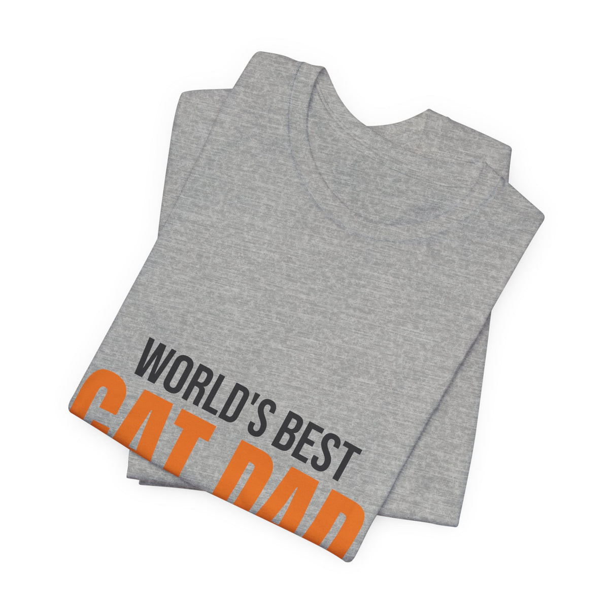 World's Best Cat Dad Shirt, Cat Dad T-Shirt, Cat Lover Gift