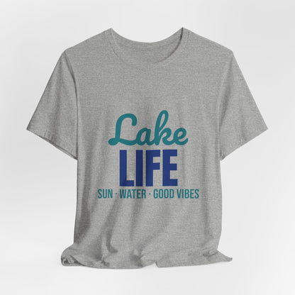 Lake Life Sun Water Good Vibes Shirt, Lake Life T-Shirt, Lake House Gift