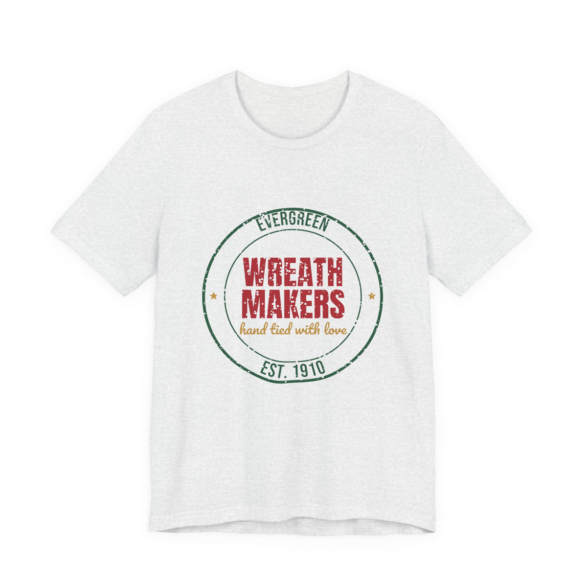 Evergreen Wreath Makers Est. 1910 Shirt, Vintage Christmas T-Shirt, Vintage Christmas Gift