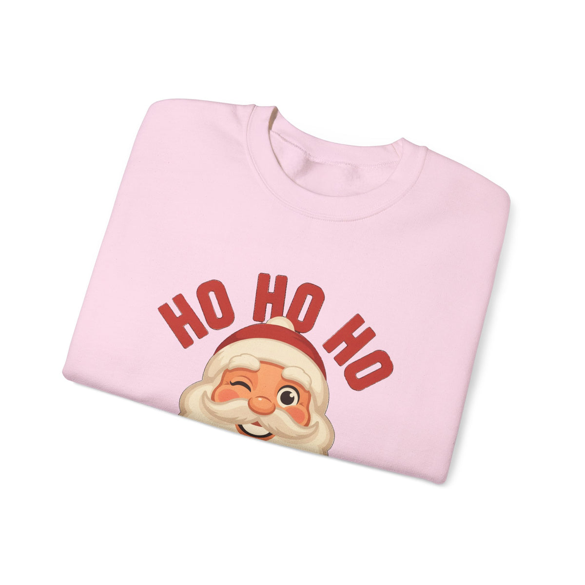 Ho Ho Ho Vintage Santa Sweatshirt, Retro Santa Christmas Crewneck, Classic Holiday Sweater