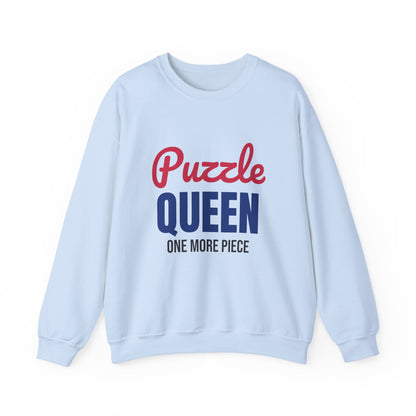 Puzzle Queen One More Piece Sweatshirt, Puzzle Queen Crewneck Sweatshirt