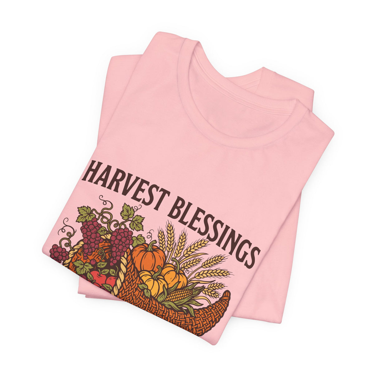 Harvest Blessings Shirt, Thanksgiving Harvest T-Shirt, Fall Tee