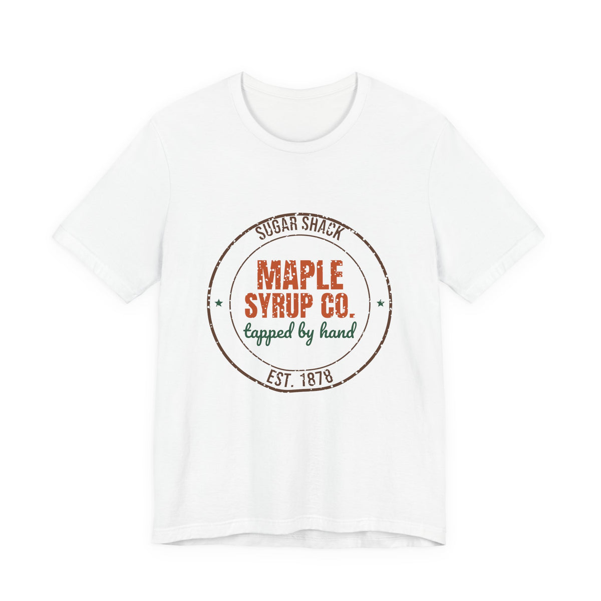 Sugar Shack Maple Syrup Co. Est. 1878 Shirt, Vintage Fall T-Shirt, Vintage Fall Gift