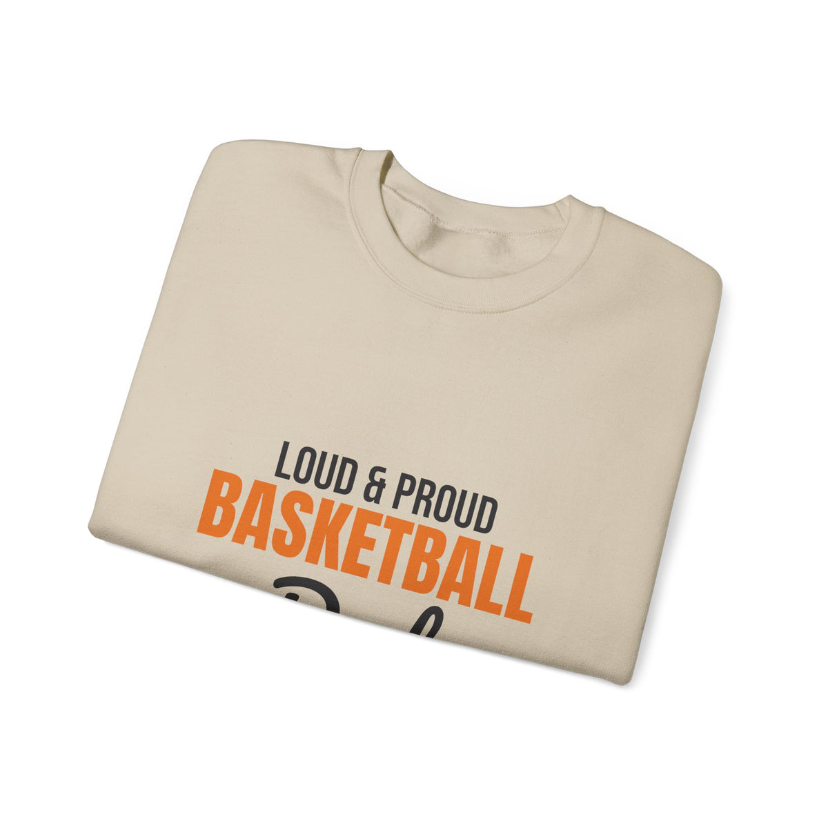Loud and Proud Basketball Dad Sweatshirt, Basketball Dad Crewneck