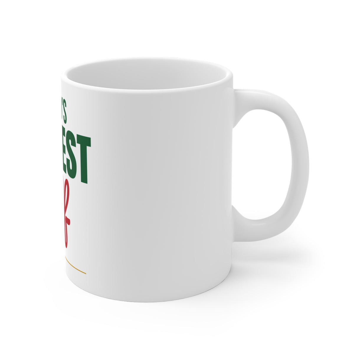 World's Okayest Elf Mug