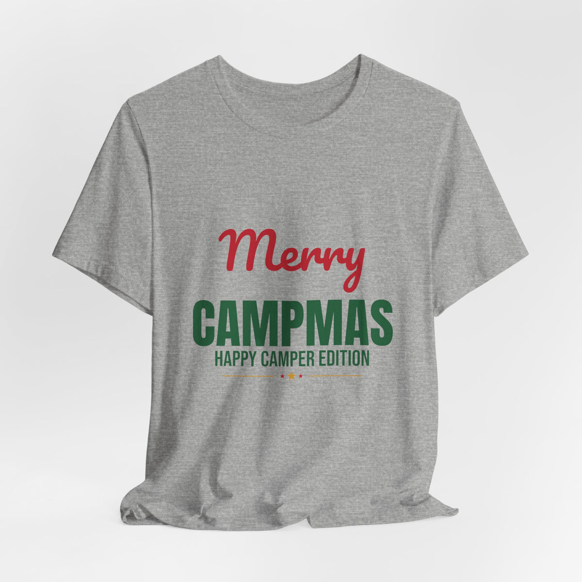 Merry Campmas Shirt, Camping Christmas T-Shirt, Camper Gift